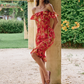 Soleia Ruffle Midi Dress
