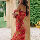 Soleia Ruffle Midi Dress