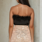 Ebony Sequin Mini Skirt