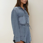 Indigo Drift Denim Top