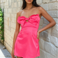Bellamira Satin Mini Dress