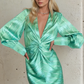 Aqua Mirage Mini Dress