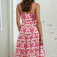 Roselane Tiered Midi Dress