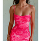 Rose Mirage Sheer Midi