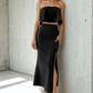 Liana Two-Piece Set – Black