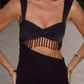 ALZONA MAXI DRESS - BLACK