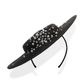 Celia Racewear Plate Hat in Black