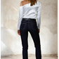Daria Zip Hem Jeans