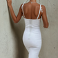 Vienna Midi Dress – White