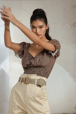 Wild Ember Blouse
