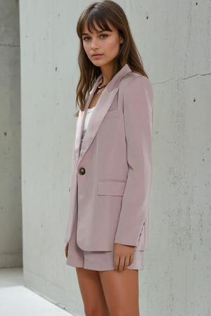 Giselle Blazer – Pastel Pink